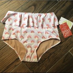 Kortni Jeane Rainbow Peplum Bottoms